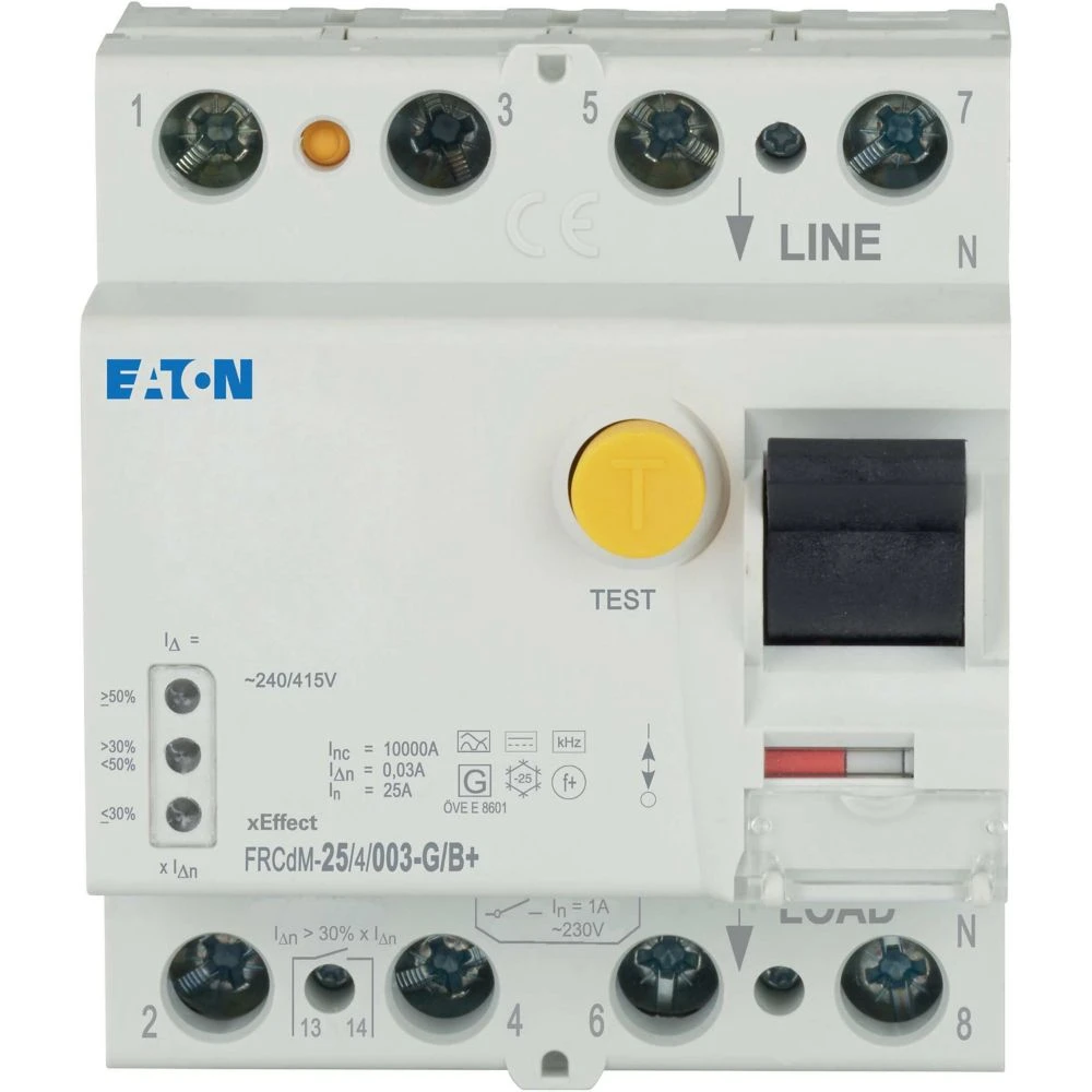 Residual current circuit breaker (RCCB) Eaton xEffect