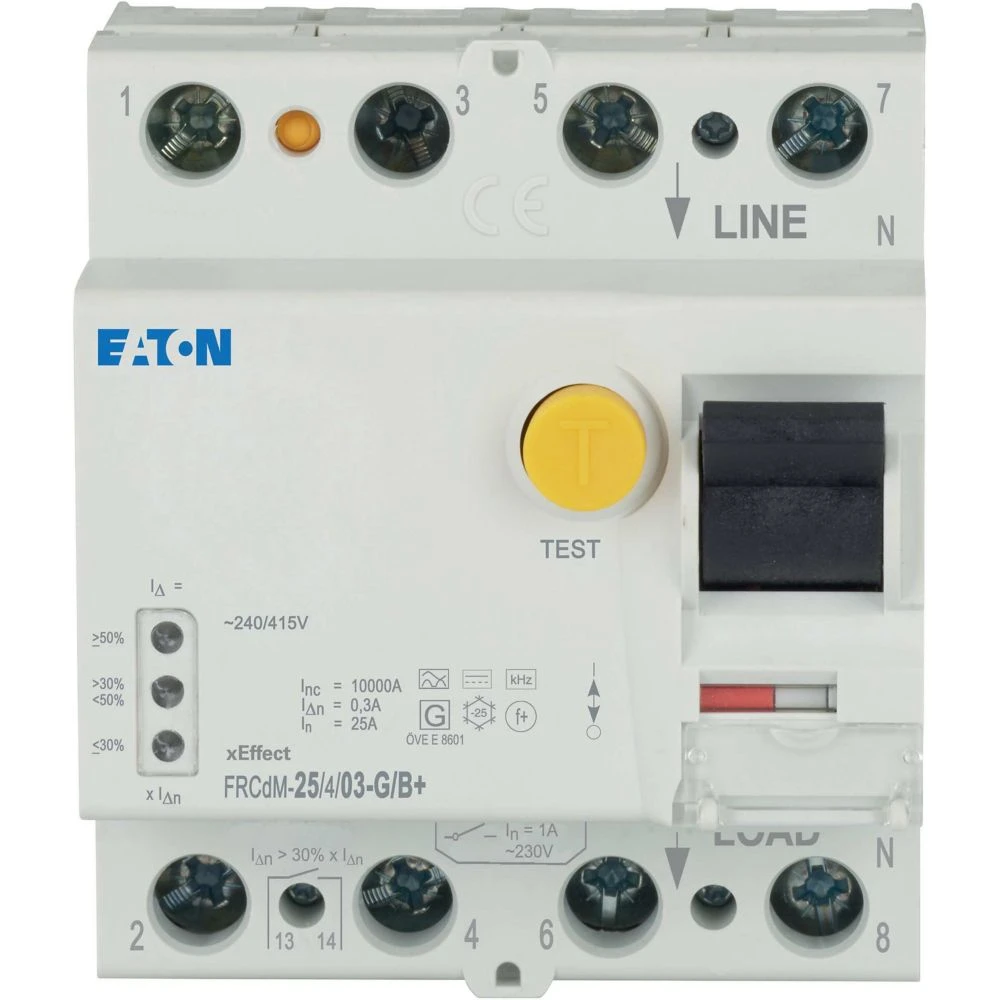 Residual current circuit breaker (RCCB) Eaton xEffect