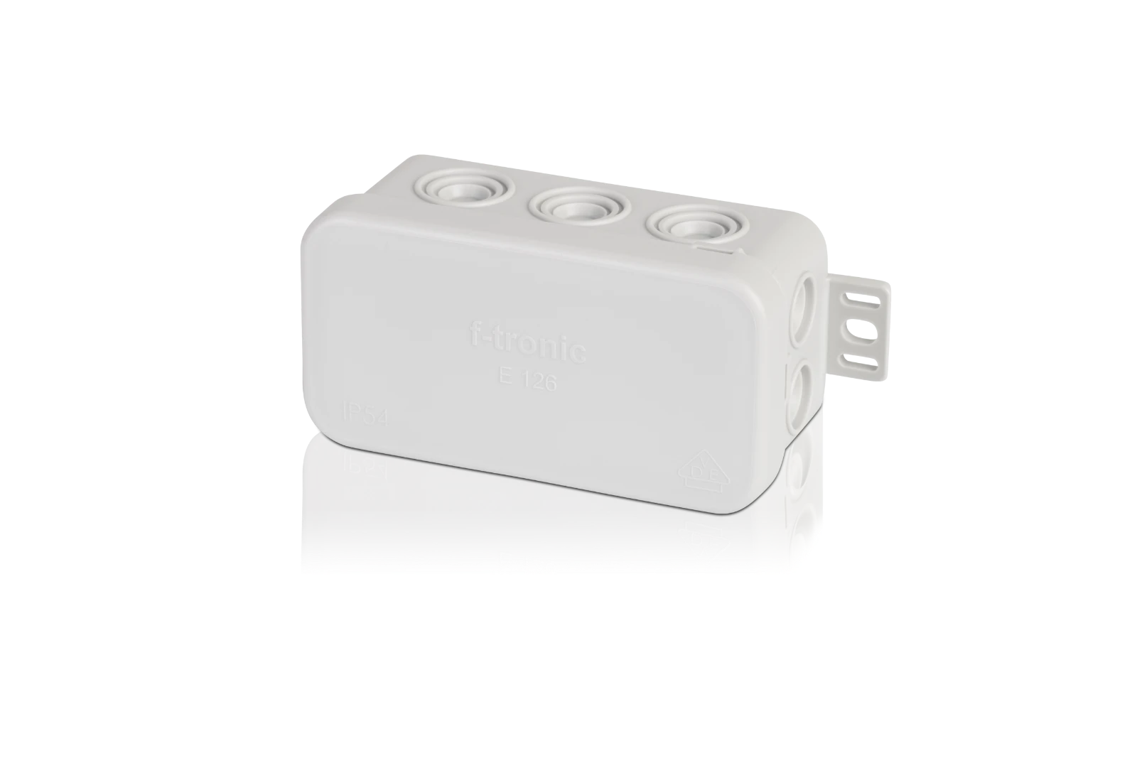 Box/housing for surface mounting on the wall/ceiling f-tronic