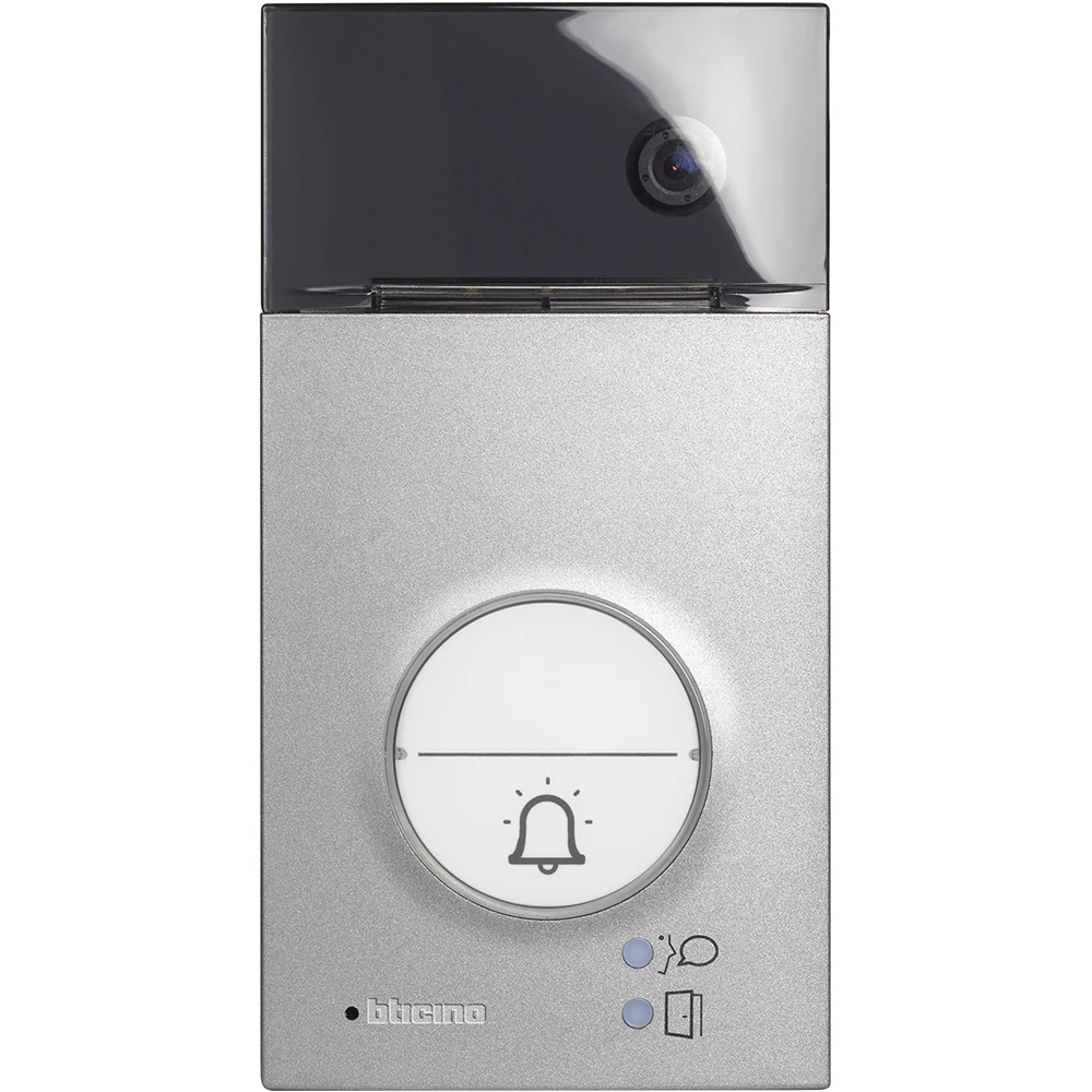 Push button panel door communication BTIcino