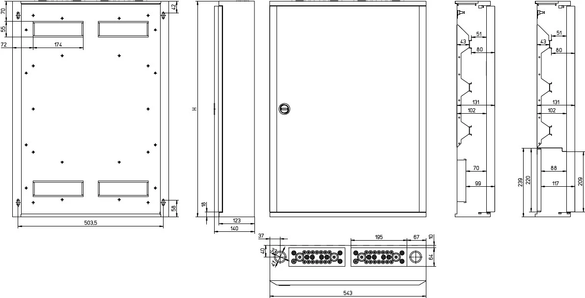 Small distribution board Eaton xComfort BF