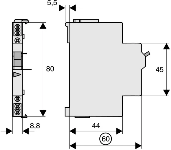 Auxiliary device for distribution board devices Eaton xPole