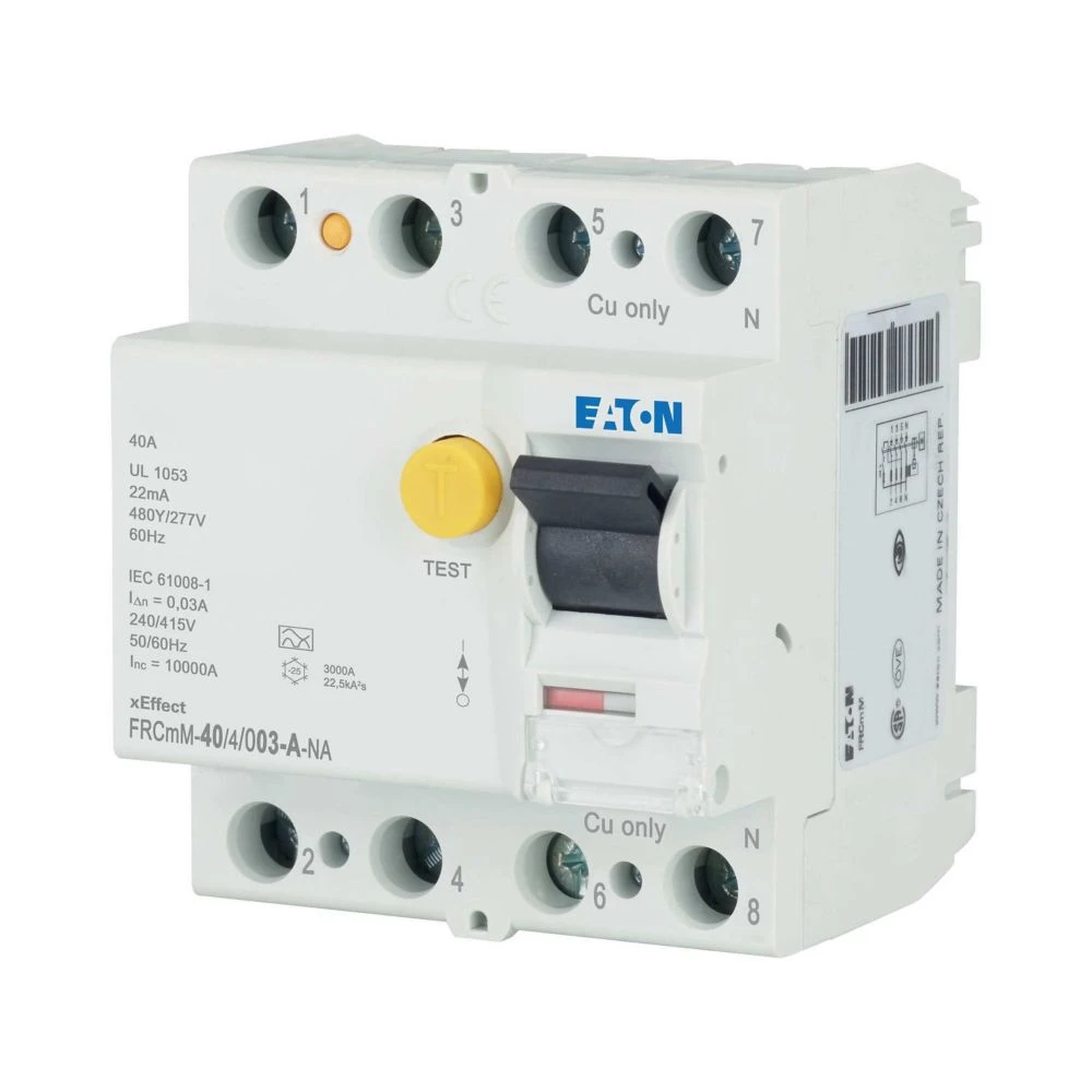 Residual current circuit breaker (RCCB) Eaton xEffect