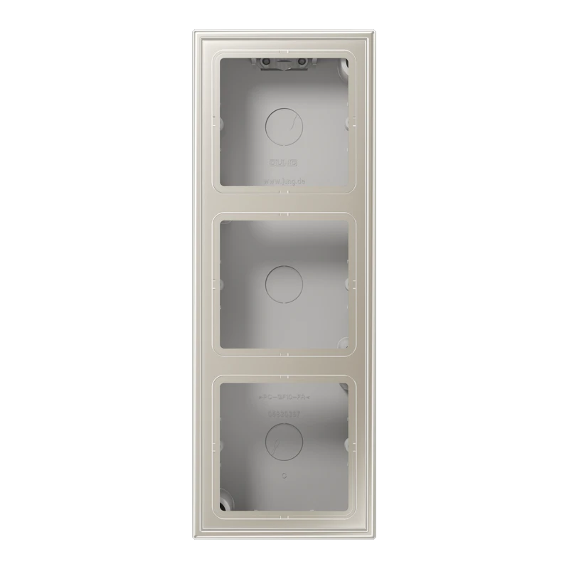 Surface mounted box for flush-mounted switching equipment JUNG Serie LS / LS CUBE