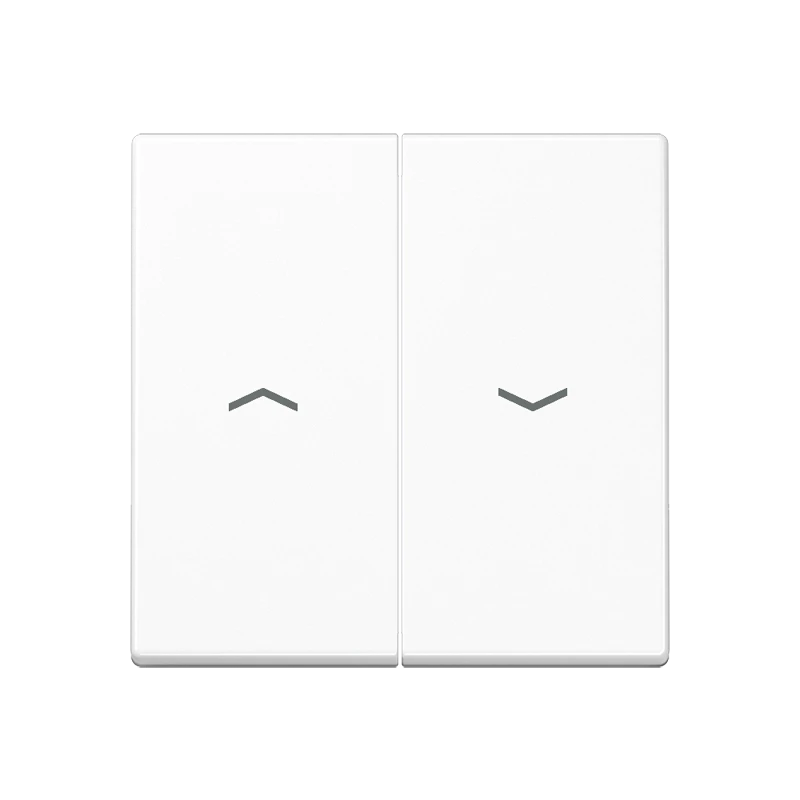 Control element/cover plate for domestic switching devices JUNG Serie A