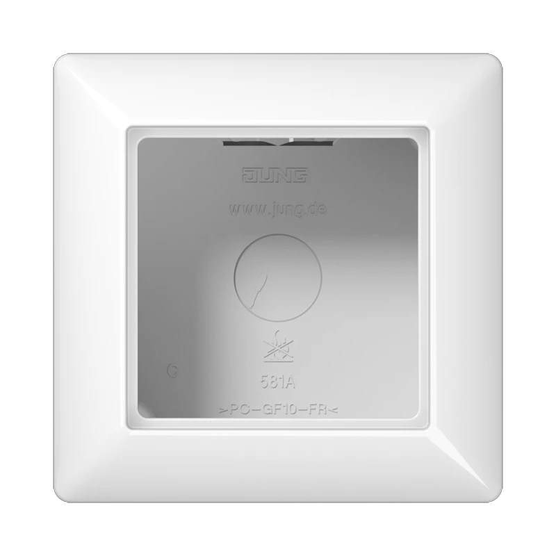 Surface mounted box for flush-mounted switching equipment JUNG Serie AS / AS 500 Aufputz