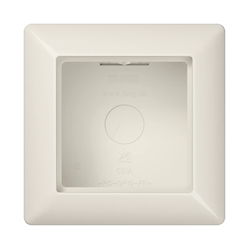 Surface mounted box for flush-mounted switching equipment JUNG Serie AS / AS 500 Aufputz