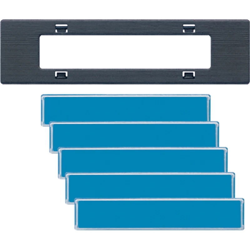 Labelling material for domestic switching devices JUNG Serie A
