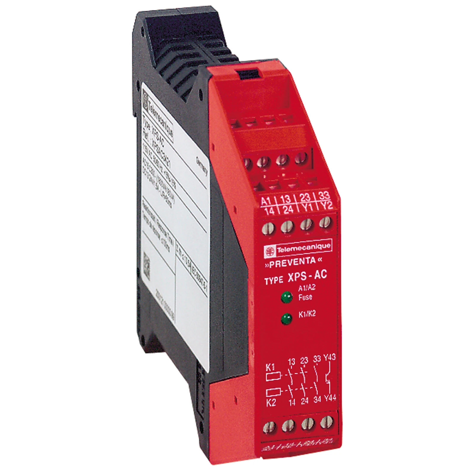 Relais voor bewaking van veiligheidsstroomcircuits Schneider Electric Preventa XPS