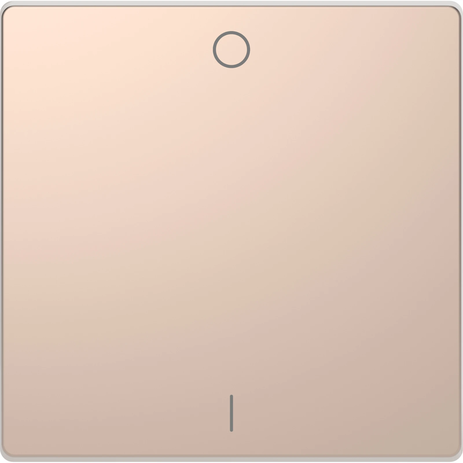 Control element/cover plate for domestic switching devices Merten System Design