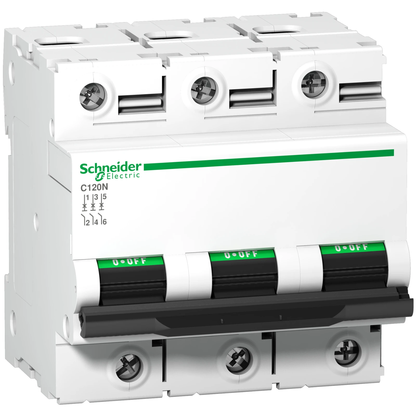 Miniature circuit breaker (MCB) Schneider Electric C120