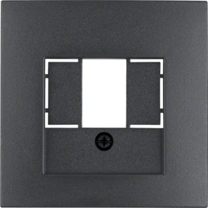 Insert / cache pour équipement technique de communication Berker Berker S.1/B.3/B.7