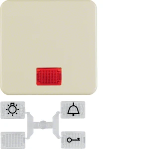 Control element/cover plate for domestic switching devices Berker wg UP IP44