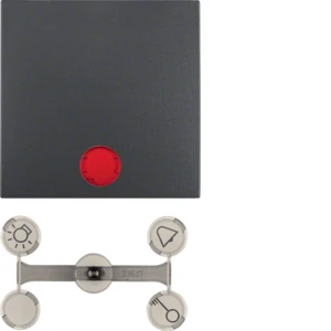 Cache / organe de commande pour installation domotique Berker Berker S.1/B.3/B.7