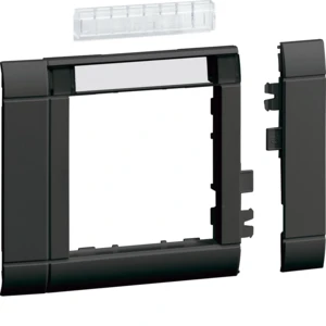 Plastron pour goulotte d'installation Hager