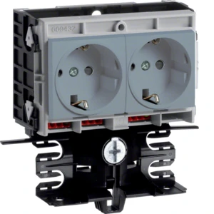 Appliance box for skirting duct Hager