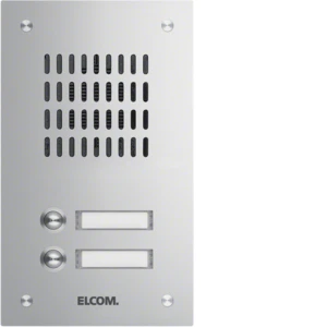 Push button panel door communication Elcom