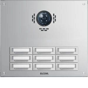 Push button panel door communication Elcom