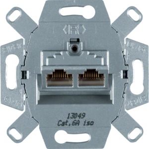 Data communication connection box copper (twisted pair) Hager