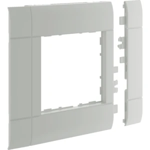 Device cover plate for wall duct Hager