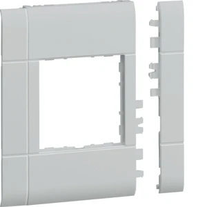 Device cover plate for wall duct Hager
