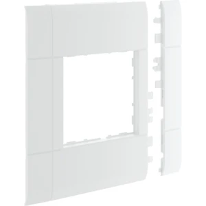 Device cover plate for wall duct Hager