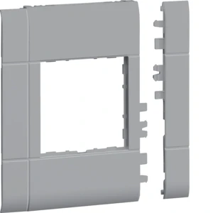 Device cover plate for wall duct Hager