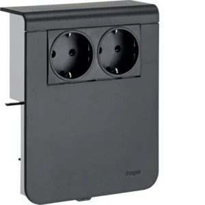 Appliance box for skirting duct Hager