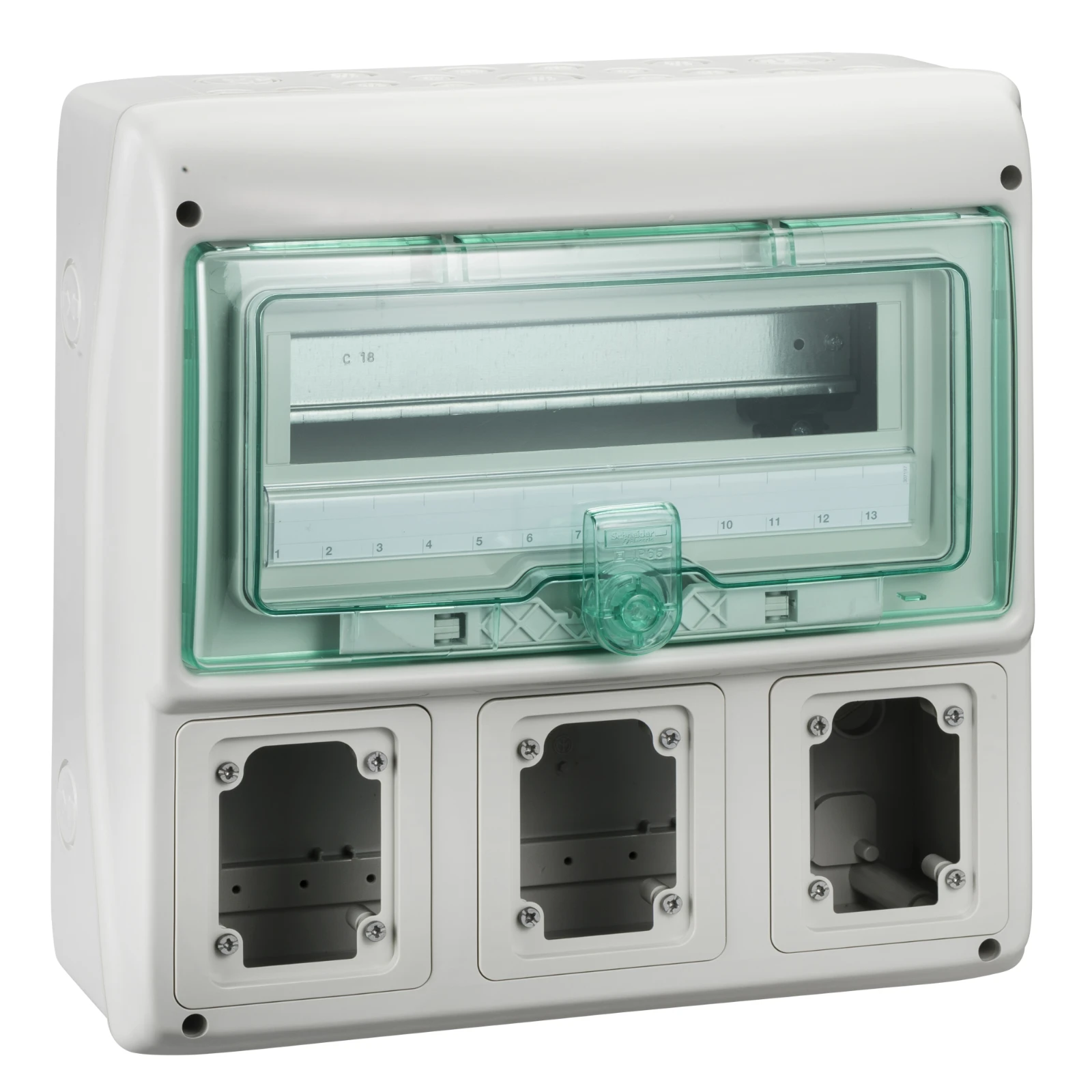 Groepenkast, leeg Schneider Electric Kaedra, Mini Kaedra