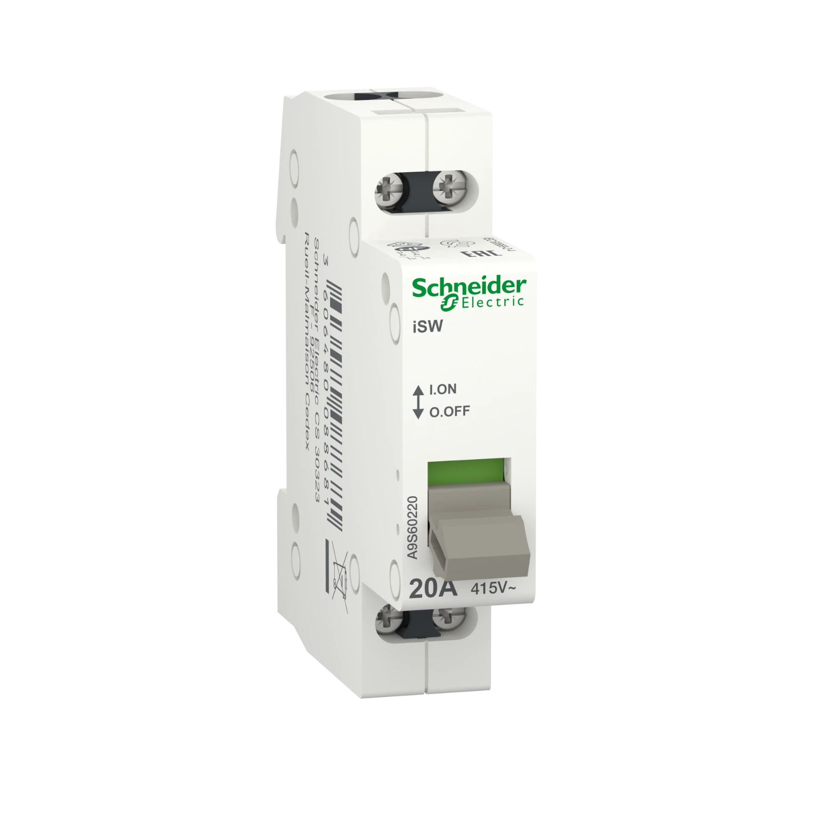 Main switch for distribution board Schneider Electric iSW
