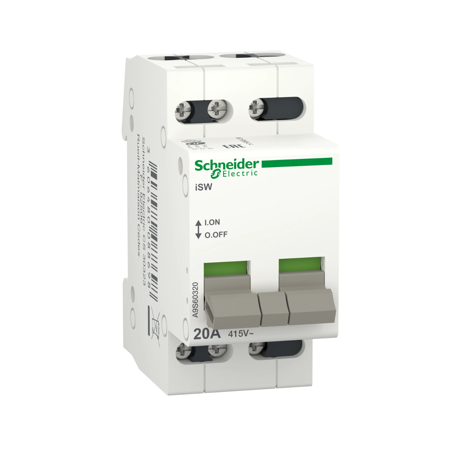 Main switch for distribution board Schneider Electric iSW