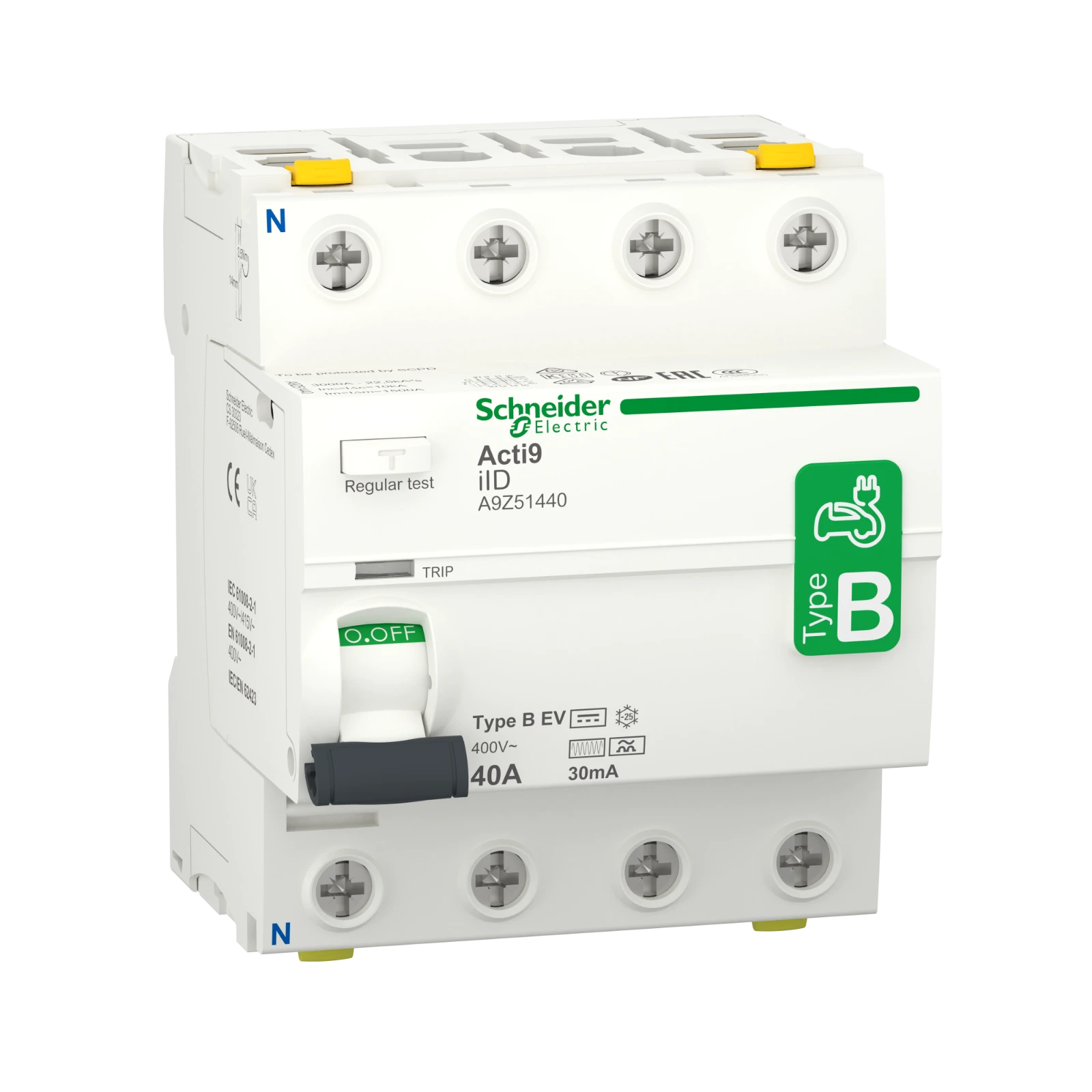 Interrupteur différentiel Schneider Electric Acti 9 iID