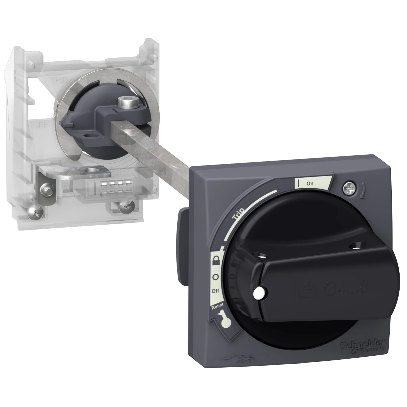 Door coupling handle for switchgear Schneider Electric TeSys GV2