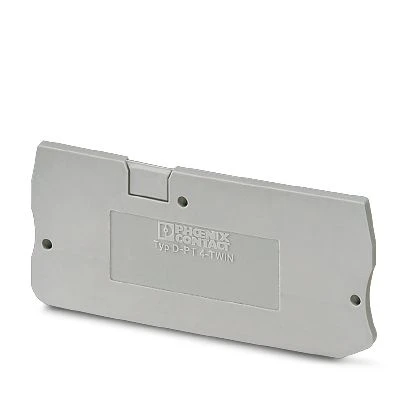 Endplate and partition plate for terminal block Phoenix Contact