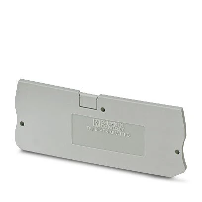 Endplate and partition plate for terminal block Phoenix Contact