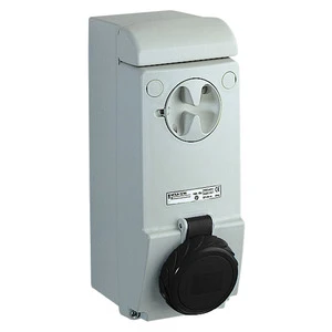 CEE socket outlet, disconnectable, with fuse (IEC 60309) Schneider Electric PK Industriestecker und -dosen