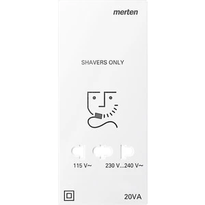 Scheerwandcontactdoos Merten System M