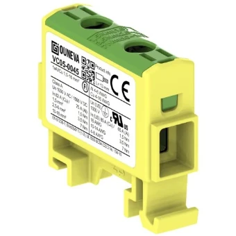 VC05-0045 OUNEVA OTL AANSLUITKLEM GROEN/GEEL 1