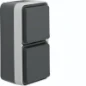  HAGER WCD 2-V VERT. MET BEHUIZING W