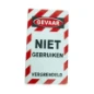 VEILIGHEIDSPICTOGRAM SPECTRUM I SPECTRUM WAARSCHUWING LABEL 75
