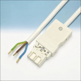 771-9993/206-402 WAGO KABEL MALE-OP 4M 3X1.5 WIT