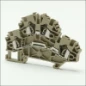ZRKD 2.5 BEIGE CONTA-CLIP RAILKLEM STK ETAGE 2V 2.5MM BG