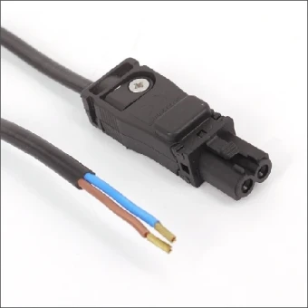 5.03.0494 LUMIPARTS AANSLUITSN 2X0.5 0.3M FEM ZW