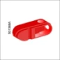  ABB BEDIENINGSKNOP ROOD IP65 VOO