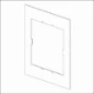 XLP 2 FRONTFRAME F/ ABB FLENS VOOR 1 X XLP 2