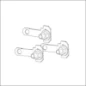 XR- 1 TERMINAL EXT. ABB AANSLUIT VERLENGING VOOR XR-1