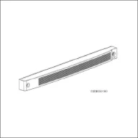 ABB, XR VENTILATED BLIND COVER 50MM IP41