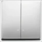 1785 K-866 ABB BUSCH- WIP SERIE CONTR PURE-RVS
