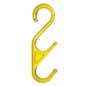  CABLESAFE SAFETY HOOK DOUBLE 9INCH YELLO