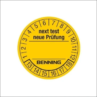 44756212 BENNING BENNING TEST ETIKETTEN (300 ST